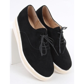 Women's moccasins, espadrilles Apia Black 1