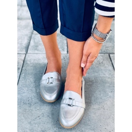 Alma Silver women's loafers 2