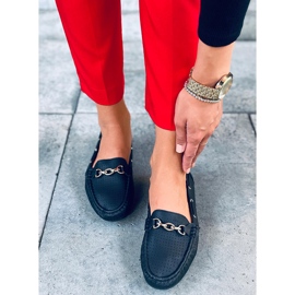 Nisa Black women's loafers 1