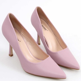 Women's face stilettos Aurora Purple violet 1