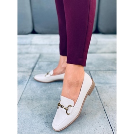 Jonna Beige women's loafers 2