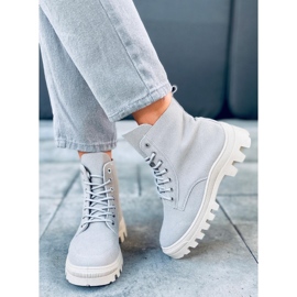 Trekking ankle sneakers Mariko Gray grey 1