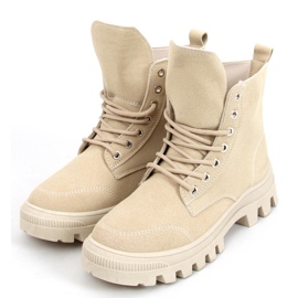 Trekking ankle sneakers Mariko Beige 2