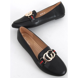 Crystal Black women's loafers 2