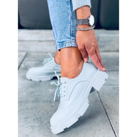 High-soled loafers Unna Blue 1