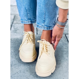 High-soled loafers Unna Yellow 1