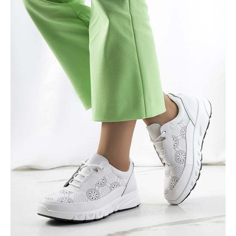 Kaypa white leather sneakers 1 Kaypa white leather sneakers 1