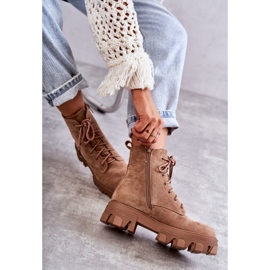 PG1 Suede Warm Boots Workers Brown Darvin 1