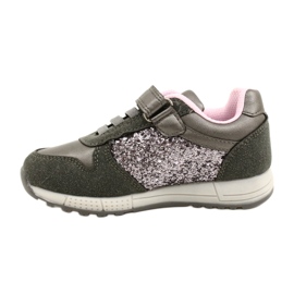 American Club es40 gray-silver children's sports shoes grey 1
