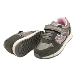 American Club es40 gray-silver children's sports shoes grey 3