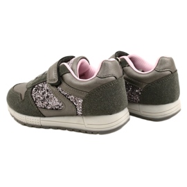 American Club es40 gray-silver children's sports shoes grey 5