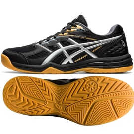 Asics Upcourt 4 1071A053-001 volleyball shoes black black 1