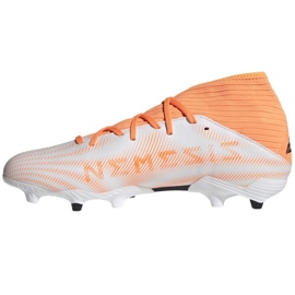 Adidas Nemeziz.3 Fg M FW7350 football boots orange, white white 1 Adidas Nemeziz.3 Fg M FW7350 football boots orange, white white 1