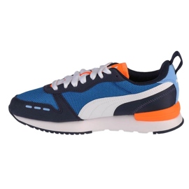 Puma R78 Ps Jr 373616-25 white navy blue blue orange 1 Puma R78 Ps Jr 373616-25 white navy blue blue orange 1