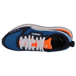 Puma R78 Ps Jr 373616-25 white navy blue blue orange 2