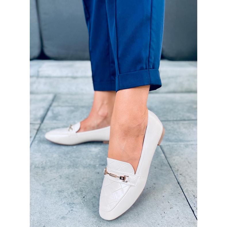 Jennie Beige women's loafers 2