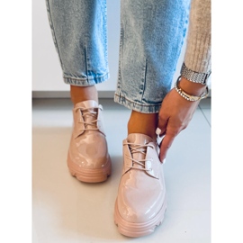 Pragma Nude high-soled loafers beige pink 2