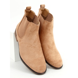 Burbo Khaki suede Chelsea boots beige 1