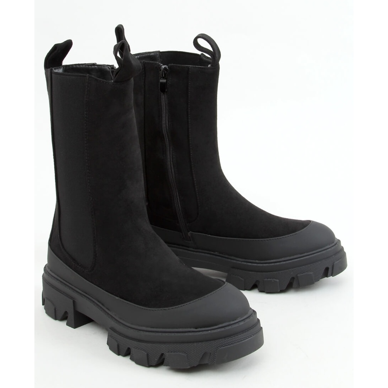 High Chelsea boots Telma Black 1