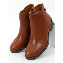 Barbarella Camel women's Chelsea boots brown 1