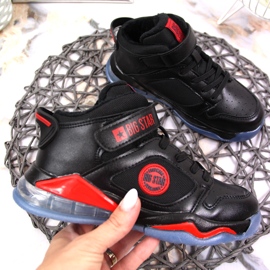 Black Winter boys' sports shoes Big Star KK374095 1 Black Winter boys' sports shoes Big Star KK374095 1