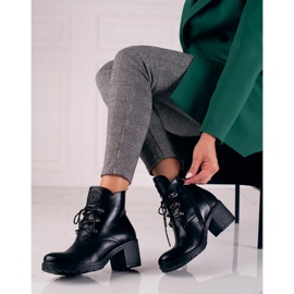 W. Potocki Women's Potocki black heels 2