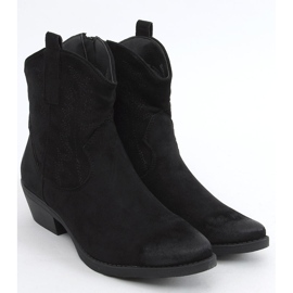 Besta Black women's cowboy boots 1