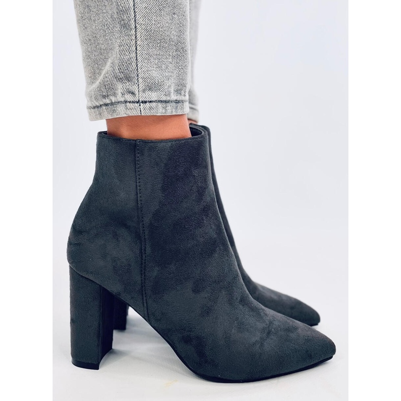 Line Gray high heels grey 1