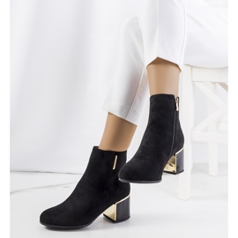 Black elegant Montes boots 1