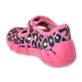 Befado children's slippers speedy 109P256 pink black 2