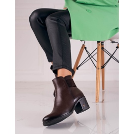 W. Potocki Classic brown women's boots from Potocki 2