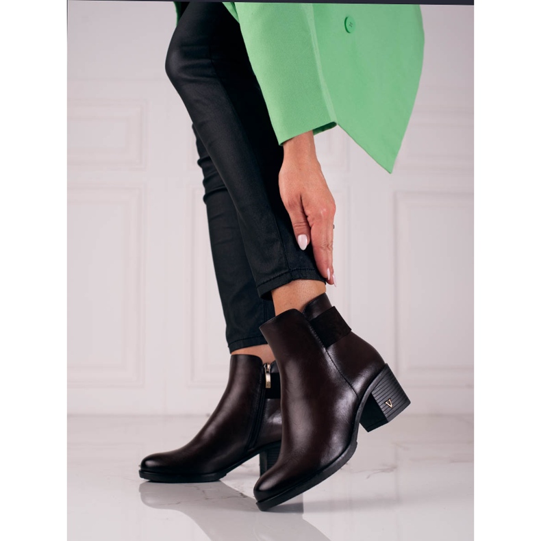 W. Potocki Classic brown women's boots from Potocki 1