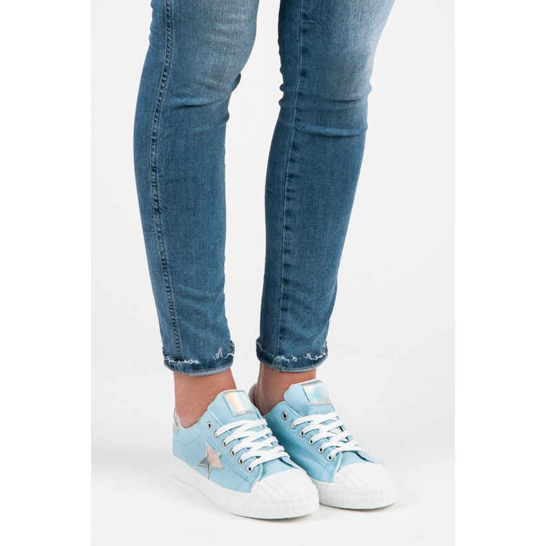 Hologram sneakers blue 1