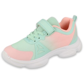 Befado colored youth shoes 516Q120 pink green 3
