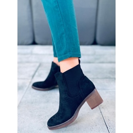 Fill Black wide heel boots 1