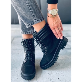 Gaba Black women's work boots 1