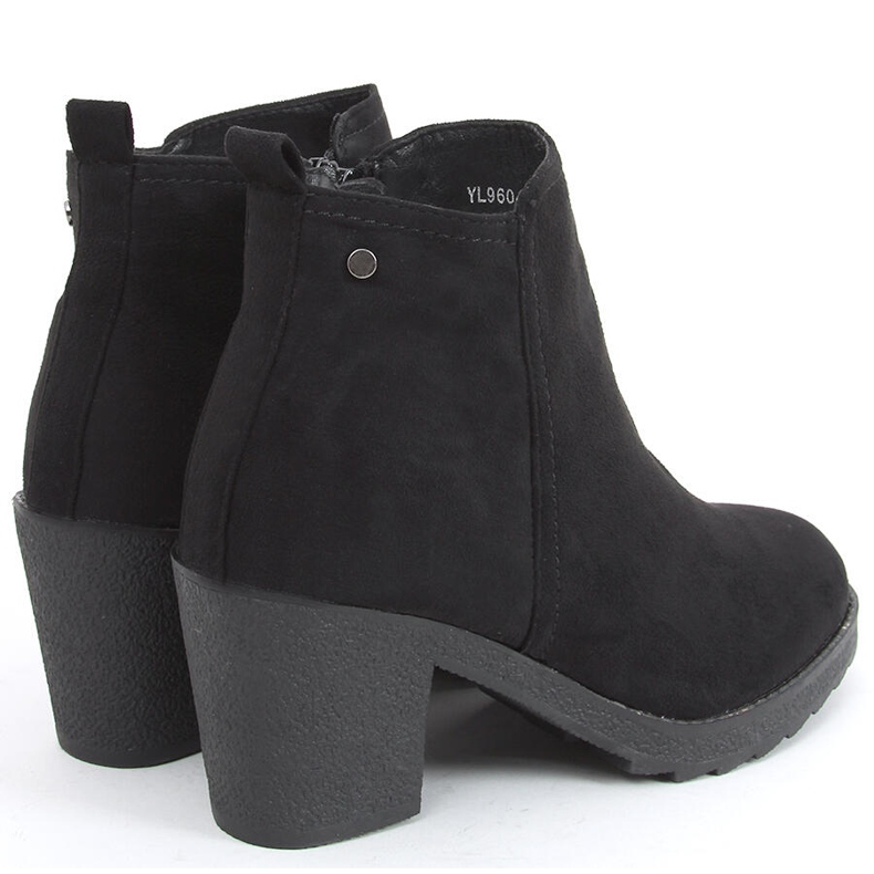 Wimko Black wide heel boots 1