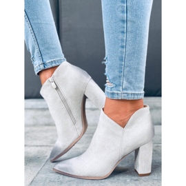 Ankara Gray ankle boots grey 2