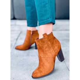 Classic high heels Jette Camel brown 1