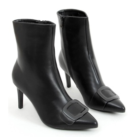 Boots on a stiletto heel Etna Black 1