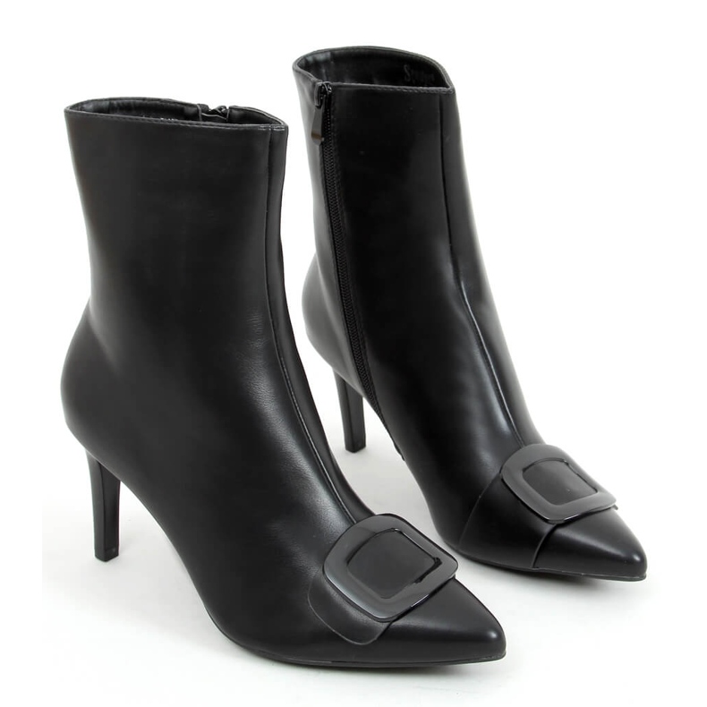 Boots on a stiletto heel Etna Black 1