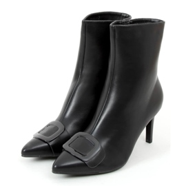 Boots on a stiletto heel Etna Black 2
