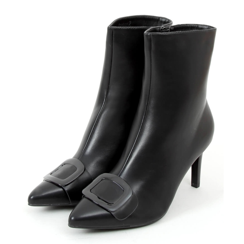 Boots on a stiletto heel Etna Black 2