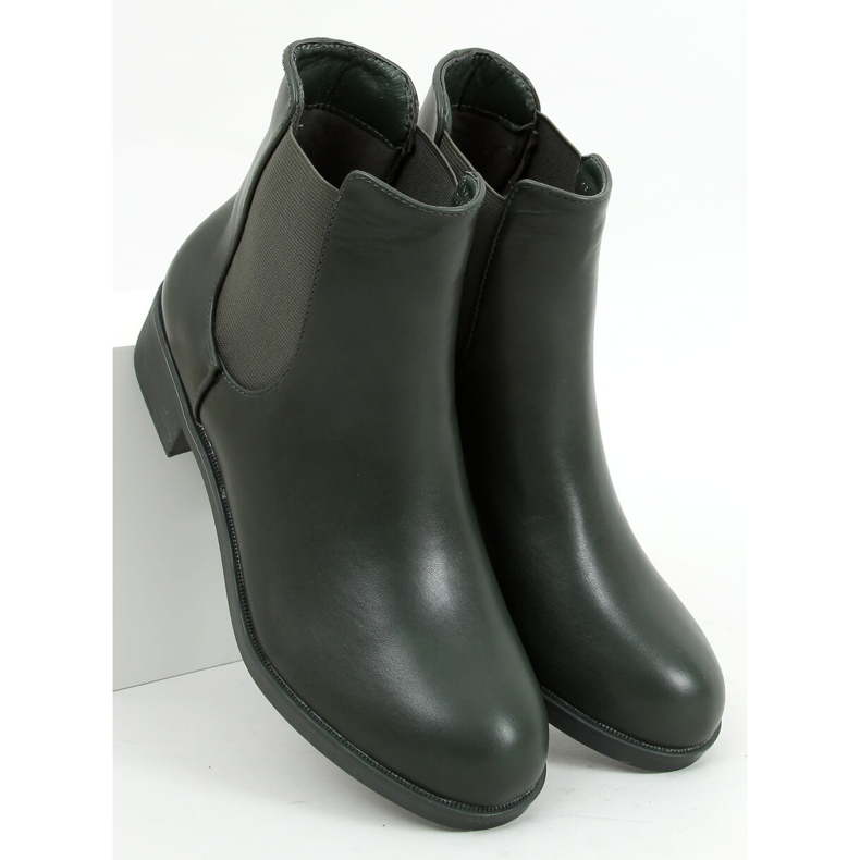 Classic women's Chelsea boots Modena Atpovirens green 1 Classic women's Chelsea boots Modena Atpovirens green 1