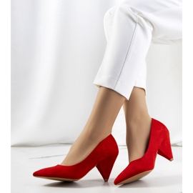 Beckton red pumps 1 Beckton red pumps 1