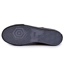 Leather Men's Sneakers Big Star JJ174108 Black 3