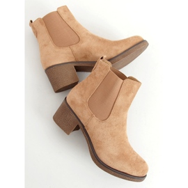 Low-heeled Chelsea boots Samara Khaki beige 1