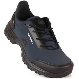 Men's navy blue American Club waterproof trekking shoes 1