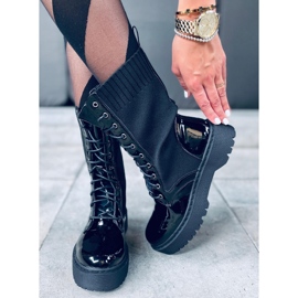 Workers sock upper Soks Black 1