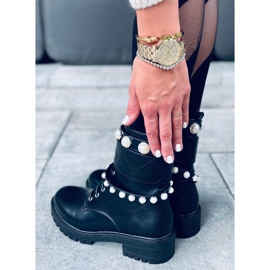 Alex Black pearl boots 2